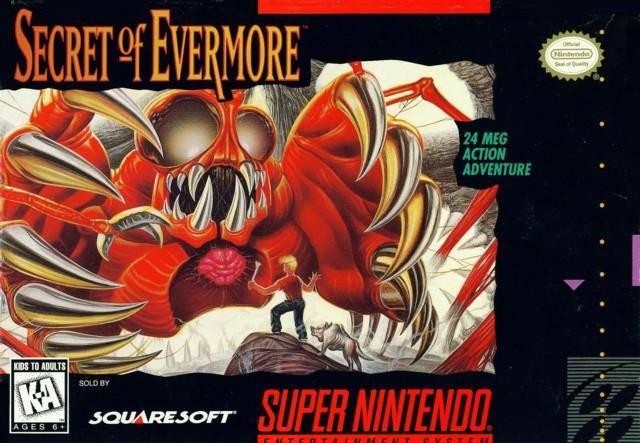 The coverart image of Secret of Evermore (2 Players Edition + Faster Magic)