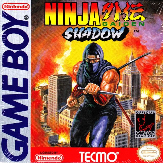 The coverart image of Ninja Gaiden Shadow DX