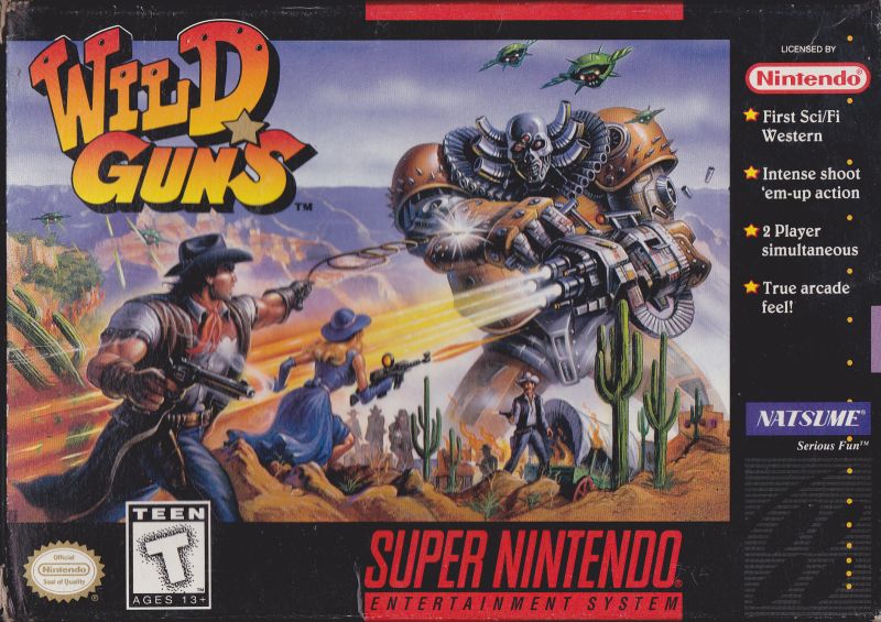 The coverart image of Wild Guns