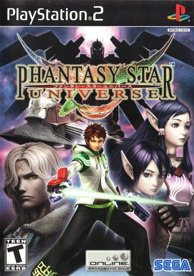 The coverart image of Phantasy Star Universe