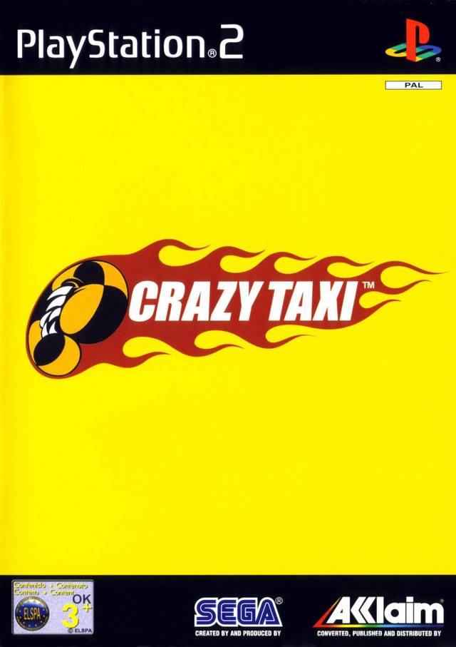 The coverart image of Crazy Taxi