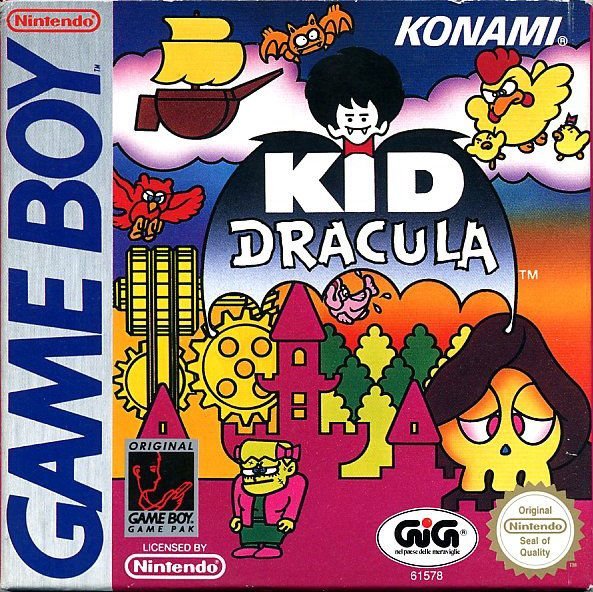The coverart image of Kid Dracula 
