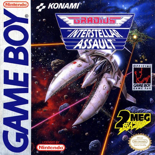 The coverart image of Gradius - The Interstellar Assault