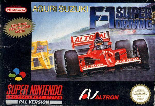 The coverart image of Aguri Suzuki F-1 Super Driving