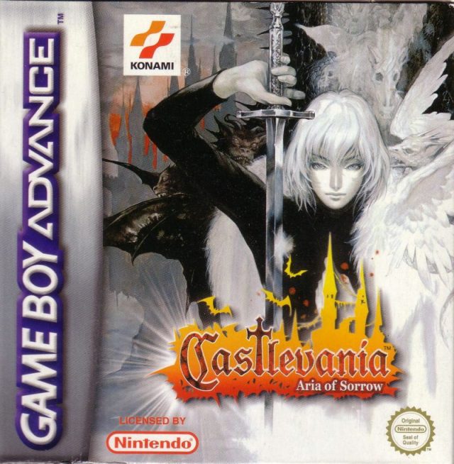 The coverart image of Castlevania: Aria of Sorrow