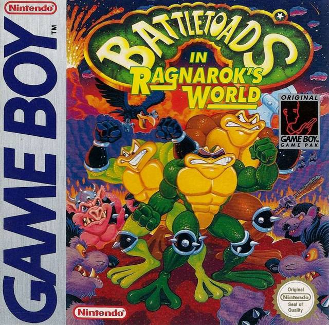 The coverart image of Battletoads In Ragnarok's World