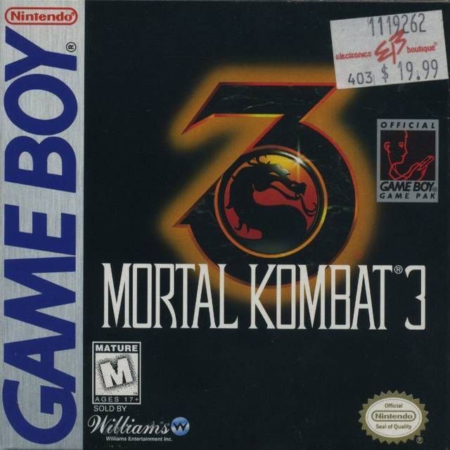 The coverart image of Mortal Kombat 3