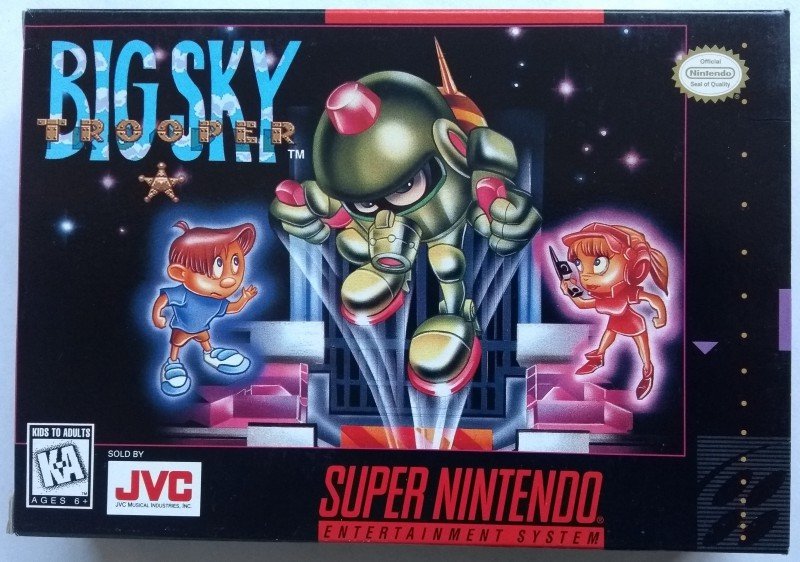 The coverart image of Big Sky Trooper