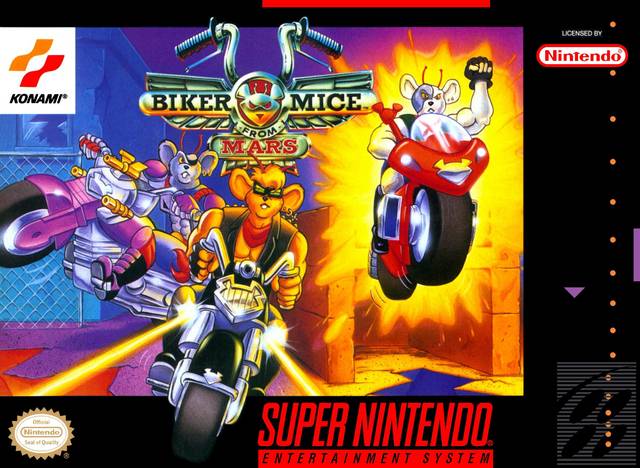 The coverart image of Biker Mice from Mars