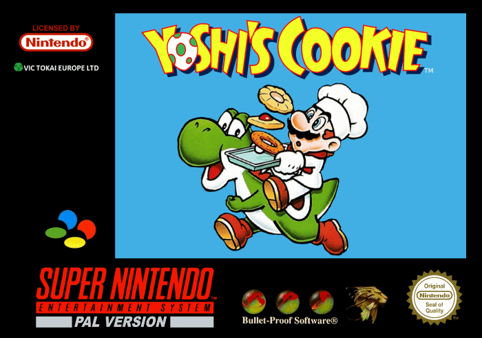The coverart image of Yoshi's Cookie