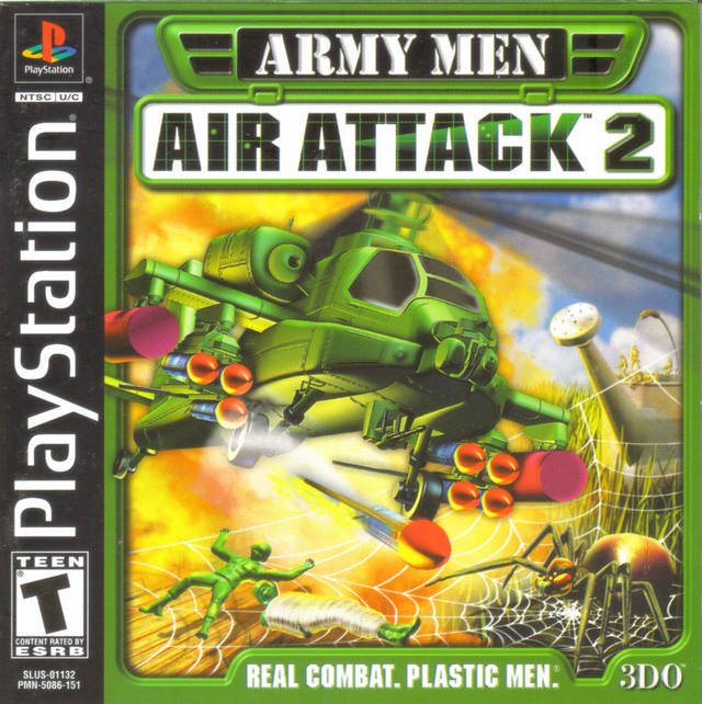 The coverart image of Army Men: Air Attack 2
