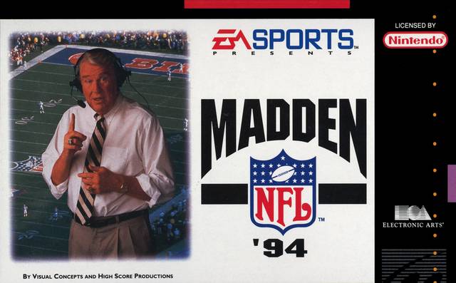 The coverart image of Madden NFL '94