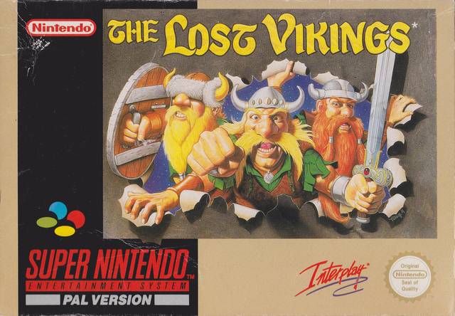 The coverart image of The Lost Vikings