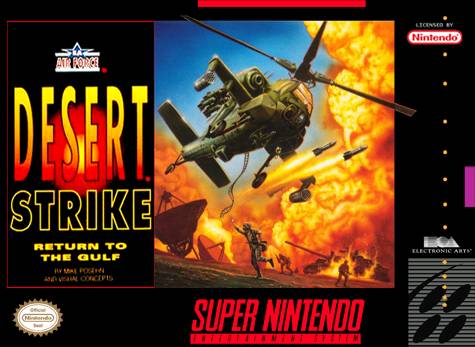 The coverart image of Desert Strike: Return to the Gulf