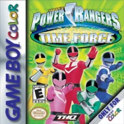 Coverart of Power Rangers - Time Force 