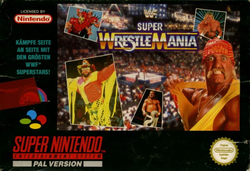 The coverart image of WWF Super WrestleMania