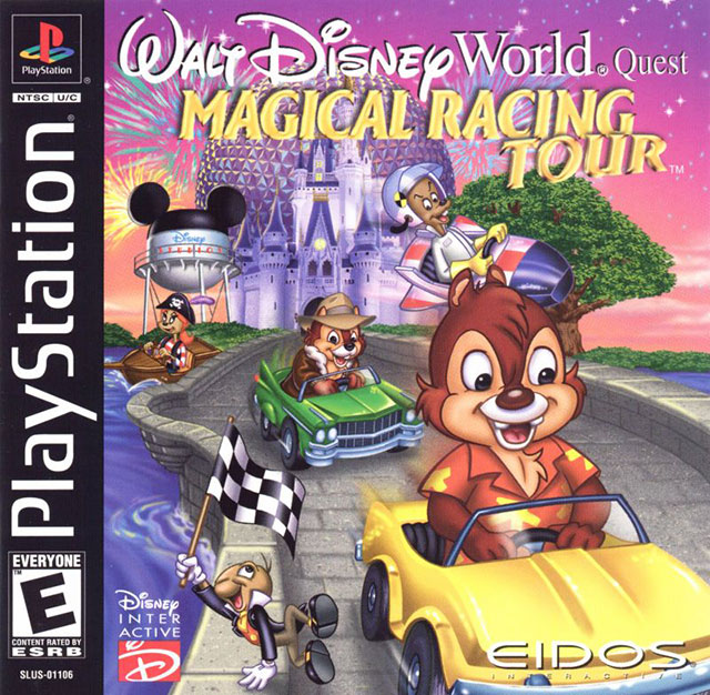 The coverart image of Walt Disney World Quest: Magical Racing Tour