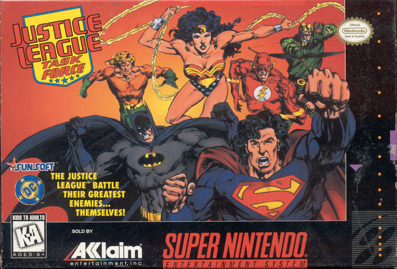 The coverart image of Justice League Task Force