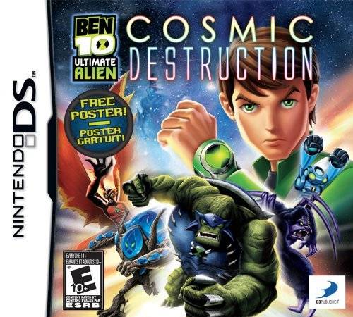 The coverart image of Ben 10 Ultimate Alien: Cosmic Destruction