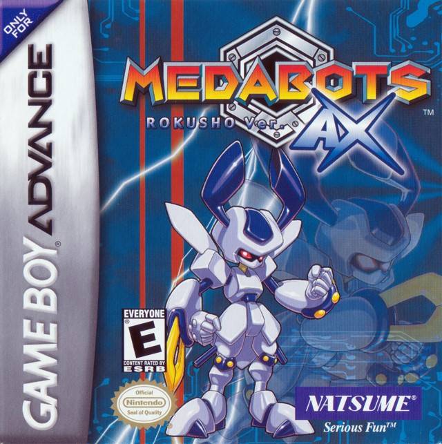 The coverart image of Medabots AX - Rokusho Version