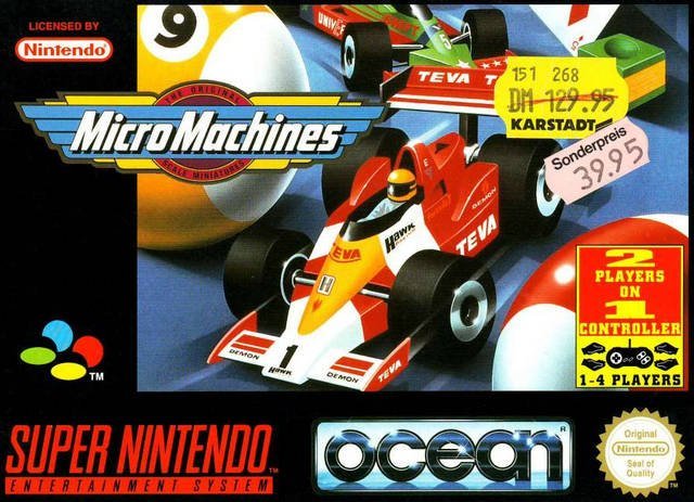 The coverart image of Micro Machines 