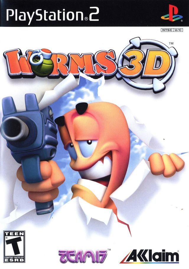 The coverart image of Worms 3D