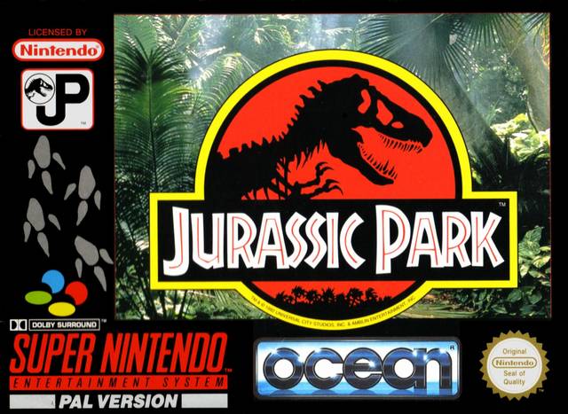 The coverart image of Jurassic Park