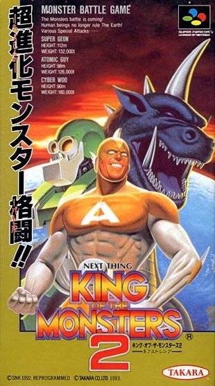 The coverart image of King of the Monsters 2 - The Next Thing 