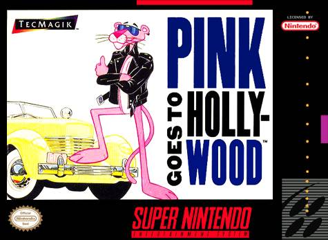The coverart image of Pink Panther in Pink Goes to Hollywood 