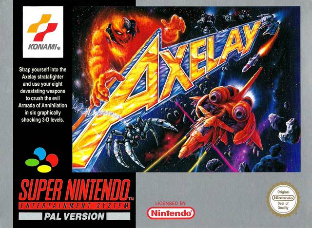 The coverart image of Axelay 
