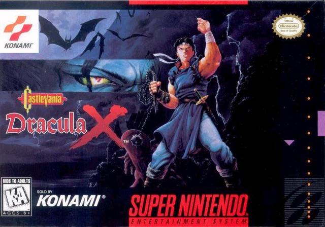The coverart image of Castlevania: Dracula X