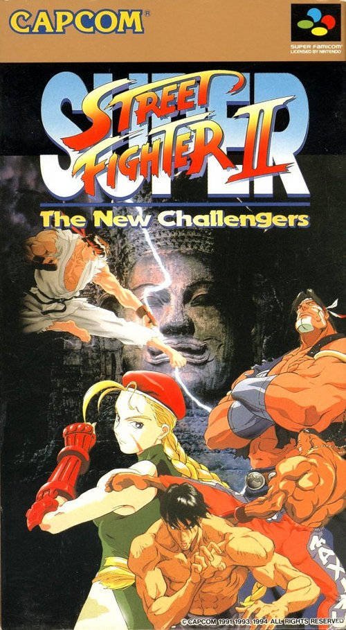 The coverart image of Super Street Fighter II - The New Challengers 