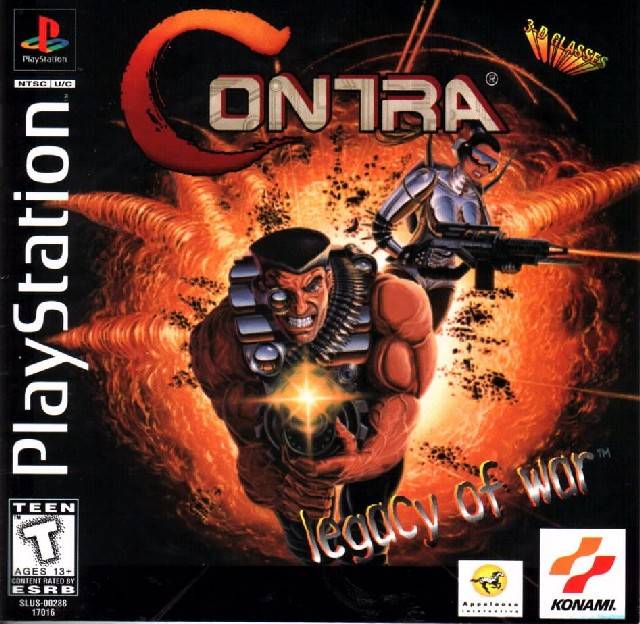 The coverart image of Contra: Legacy of War
