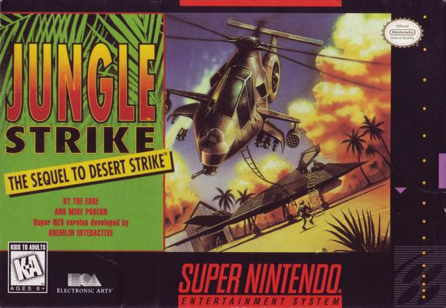 The coverart image of Jungle Strike