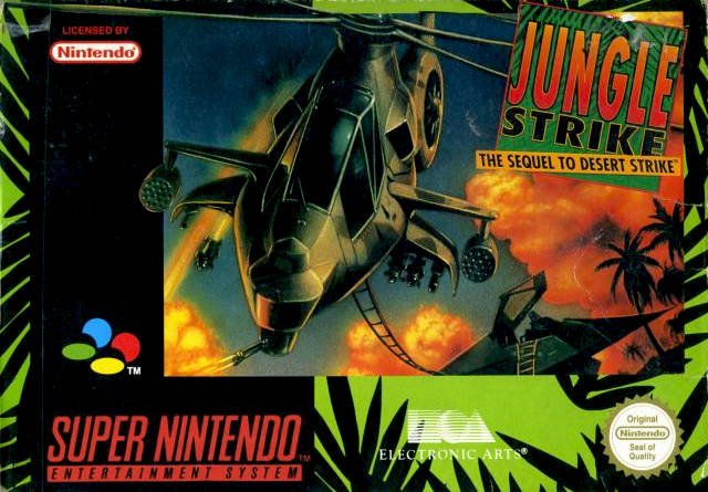 The coverart image of Jungle Strike 