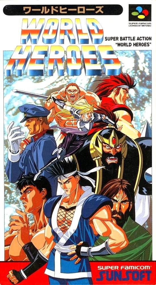 The coverart image of World Heroes