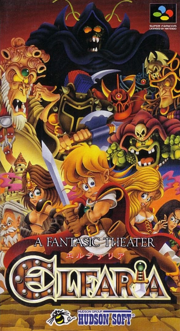 The coverart image of Elfaria - The Isle of the Blest 