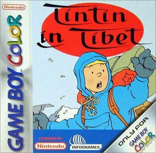 The coverart image of Tintin in Tibet