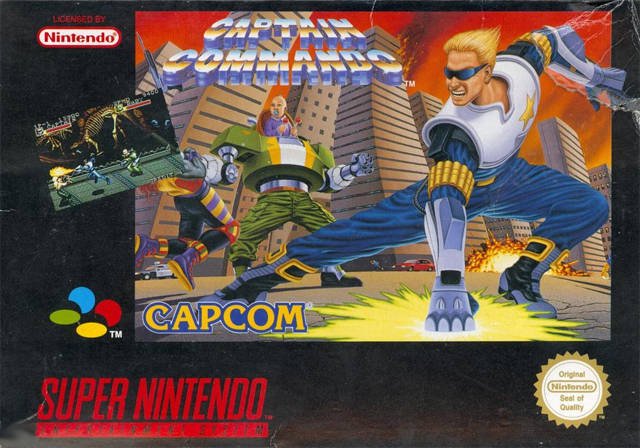 The coverart image of Captain Commando