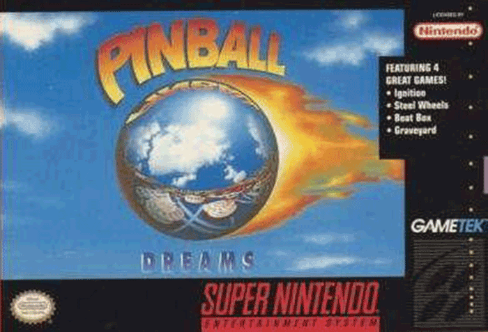 The coverart image of Pinball Dreams 