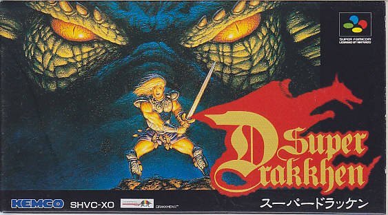 The coverart image of Super Drakkhen 