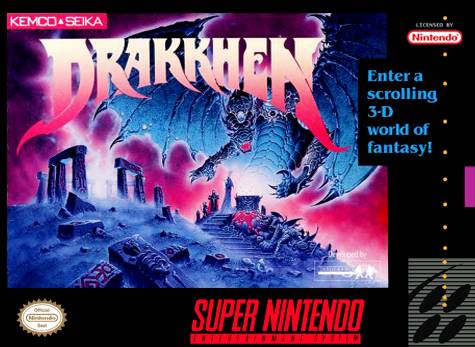 The coverart image of Drakkhen 