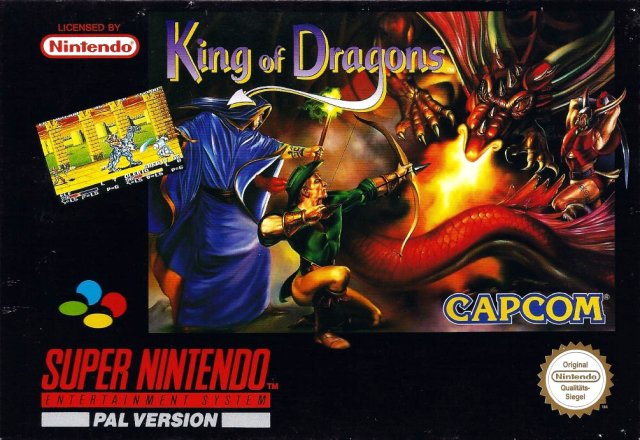 The coverart image of The King of Dragons