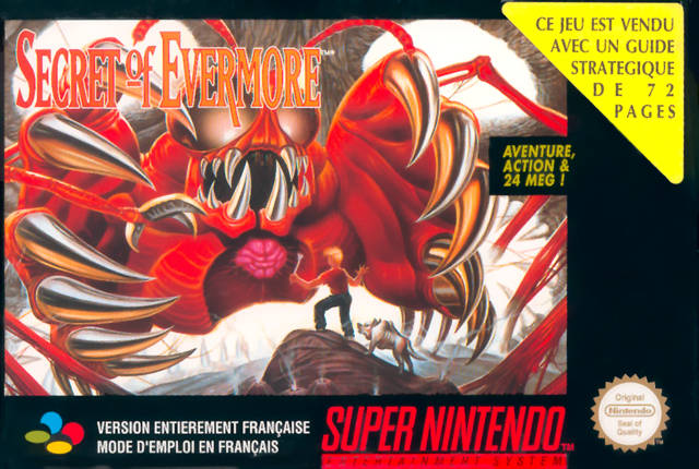The coverart image of Secret of Evermore