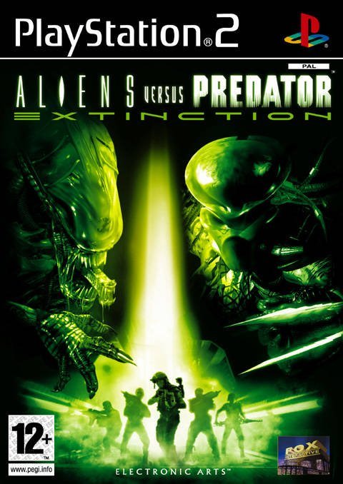 The coverart image of Aliens Versus Predator: Extinction