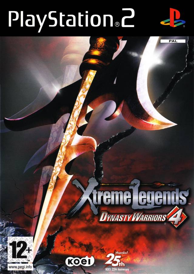 The coverart image of Dynasty Warriors 4: Xtreme Legends