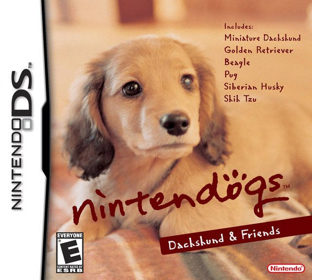 The coverart image of Nintendogs: Dachshund & Friends