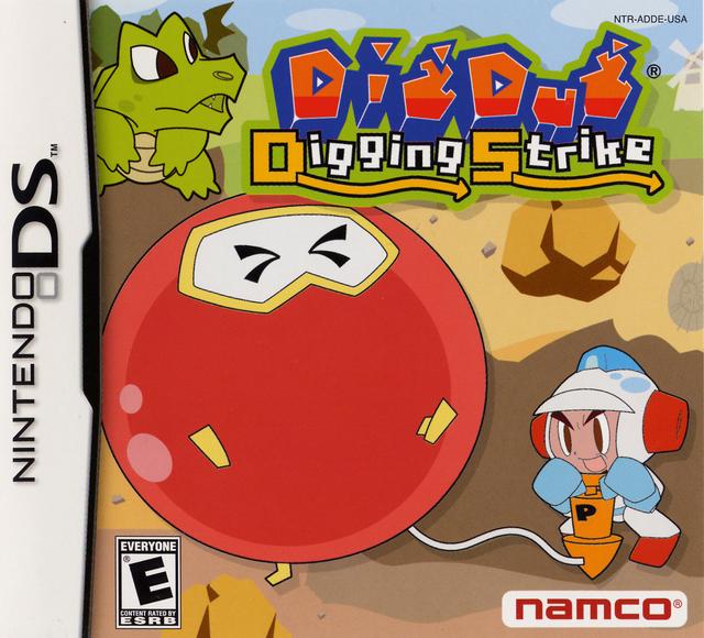 The coverart image of Dig Dug: Digging Strike