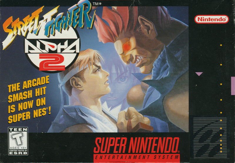 The coverart image of Street Fighter Alpha 2