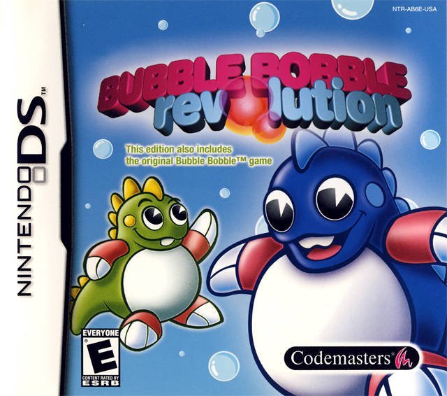 The coverart image of Bubble Bobble Revolution